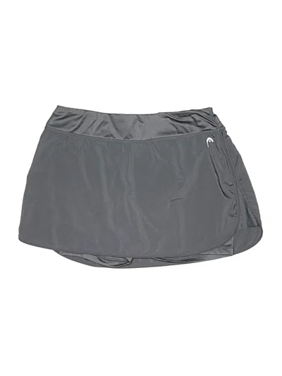 Pre-owned Head Active Skort In Gray