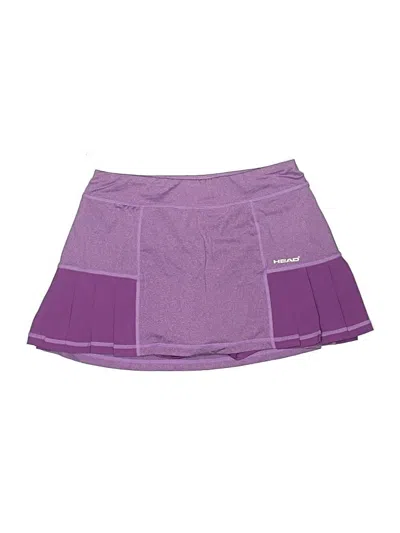 Pre-owned Head Active Skort In Purple