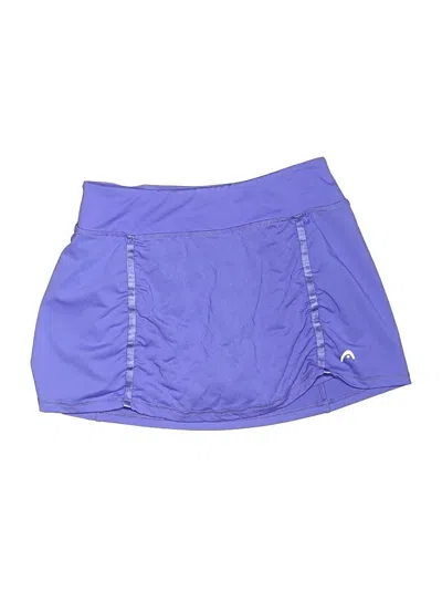 Pre-owned Head Active Skort In Purple