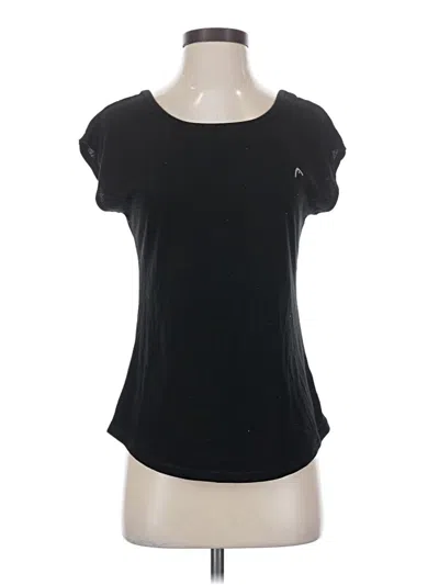 Pre-owned Head Active T-shirt In Black