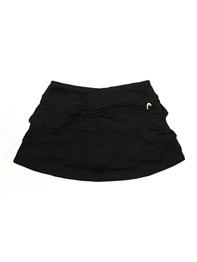 Pre-owned Head Casual Skirt In Black