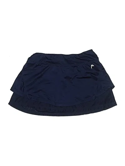Pre-owned Head Casual Skirt In Blue