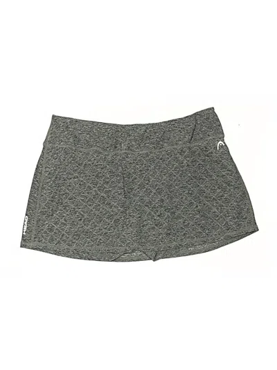 Pre-owned Head Casual Skirt In Gray