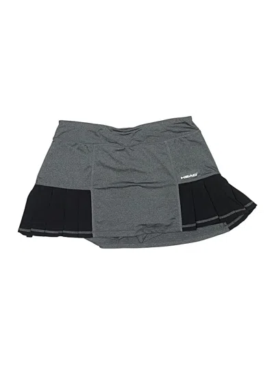 Pre-owned Head Casual Skirt In Gray
