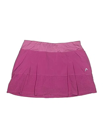 Pre-owned Head Casual Skirt In Pink