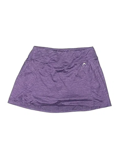 Pre-owned Head Casual Skirt In Purple