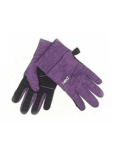 Pre-owned Head Kids' Gloves In Purple
