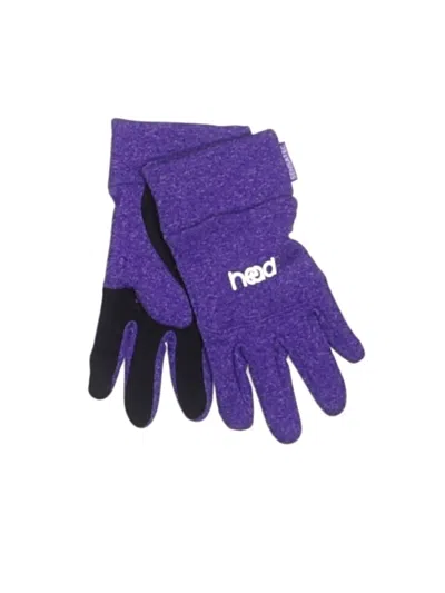 Pre-owned Head Kids' Gloves In Purple