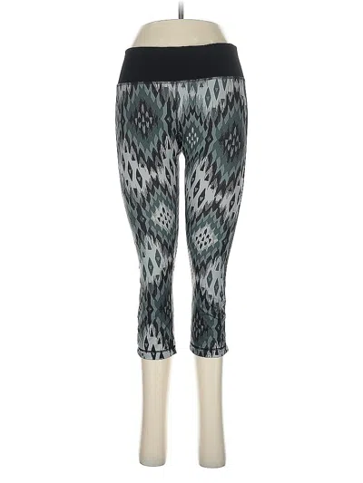 Pre-owned Head Leggings In Teal
