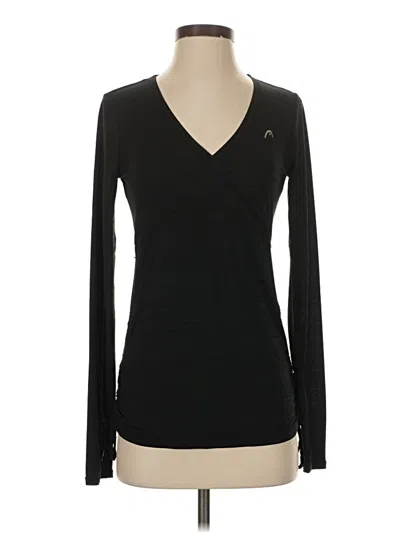 Pre-owned Head Long Sleeve T-shirt In Black