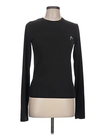 Pre-owned Head Long Sleeve T-shirt In Black