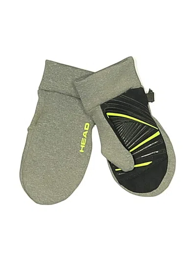 Pre-owned Head Kids' Mittens In Gray