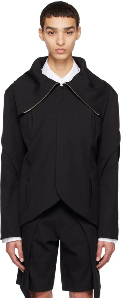 Head Of State Ssense Exclusive Black Anu Jacket
