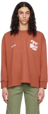 Head Of State Ssense Exclusive Brown 'underground Spiritual' Sweatshirt In Brown
