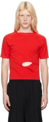 Head Of State Ssense Exclusive Red Diamond T-shirt In Red