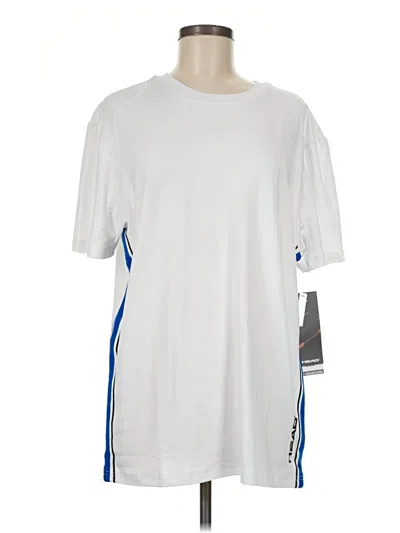 Pre-owned Head Short Sleeve T-shirt In White