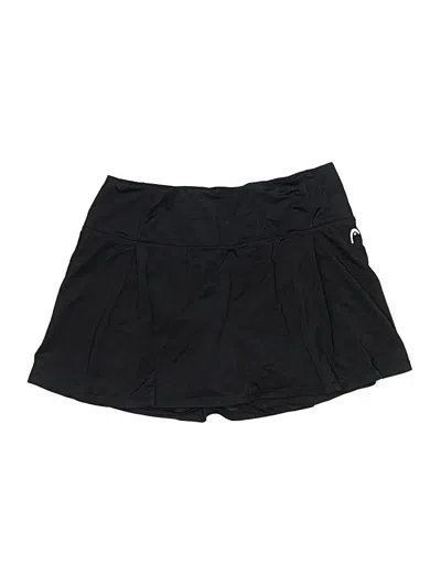 Pre-owned Head Skort In Black