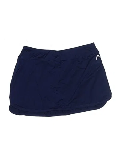 Pre-owned Head Skort In Blue