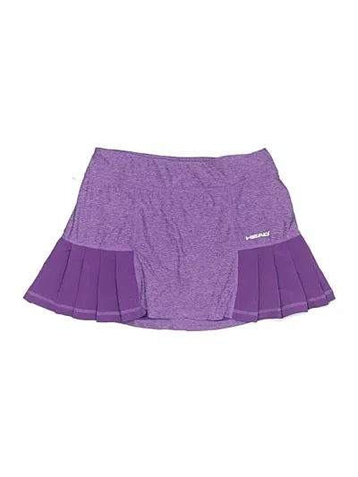 Pre-owned Head Skort In Purple
