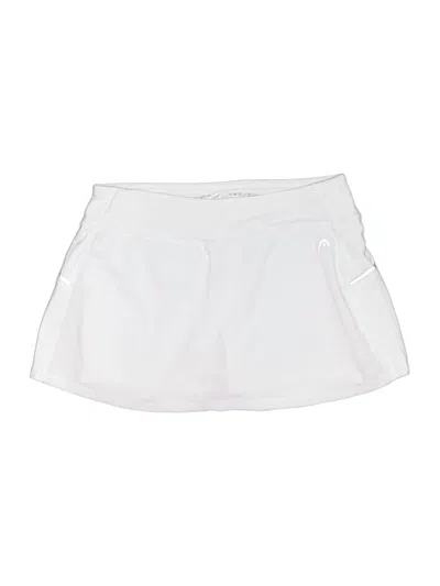 Pre-owned Head Skort In White