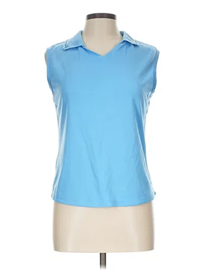 Pre-owned Head Sleeveless Blouse In Blue