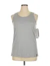 Head Sleeveless T-shirt In Gray