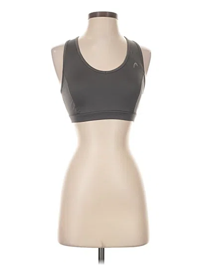 Pre-owned Head Sports Bra In Gray