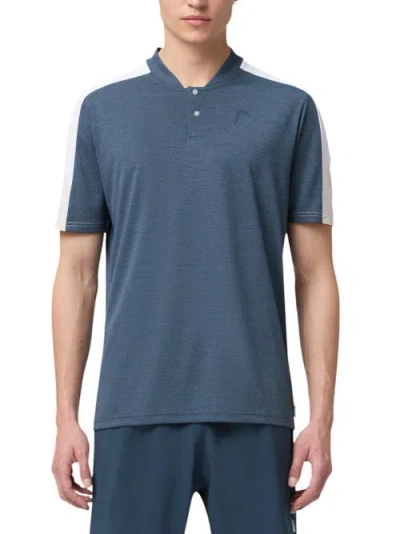 Head Sportswear Play Tech Polo Shirt In Blue