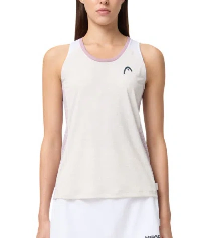 Head Sportswear Play Tech Tank Top In White