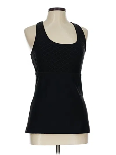 Pre-owned Head Tank Top Black Halter Neckline Tops