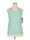 Head Tank Top Green Halter Neckline Tops In Green