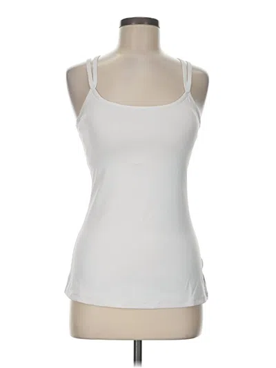Pre-owned Head Tank Top White Strapless Neckline Tops