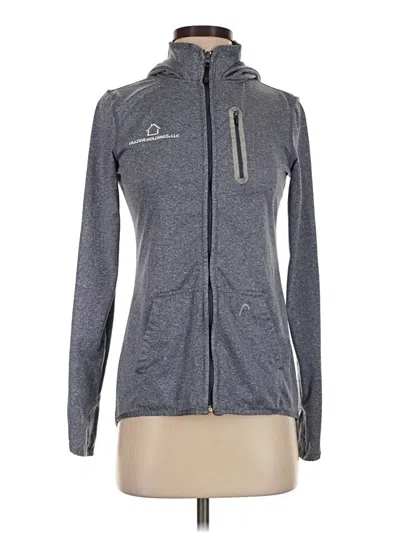 Pre-owned Head Track Jacket In Gray