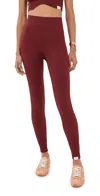 Head X Veronica Beard High Waist Leggings In Brown