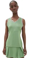 Head X Veronica Beard Tank Top Sage In Green