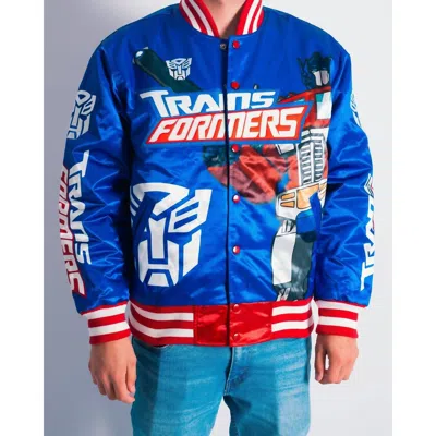 Headgear Classics Optimus-prime Transformers Satin Jacket In Blue ...