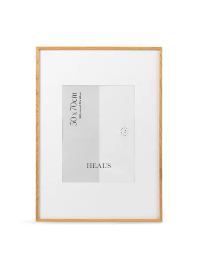 Heal's Gallery Frame Mount In Oak 30 X 40 In Light Wood