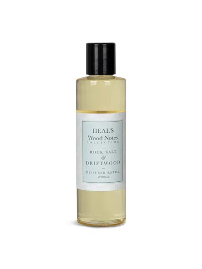 Heal's Rock Salt & Driftwood Diffuser Refill In White