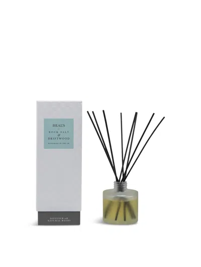 Heal's Rock Salt & Driftwood Natural Reed Diffuser In White
