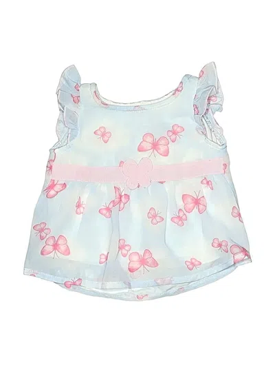 Pre-owned Healthtex Babies' Sleeveless Blouse In Blue