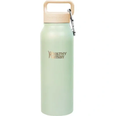 Healthy Human Stainless Steel Water Bottle Double Walled In Green