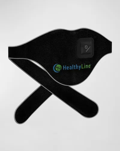 Healthyline Portable Heated Gemstone Neck Pad Inframat Pro In Black