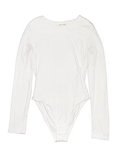 Pre-owned Heart & Hips Bodysuit In White