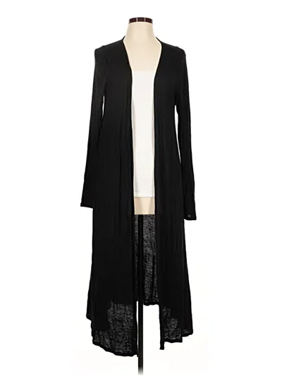Pre-owned Heart & Hips Cardigan Sweater In Black