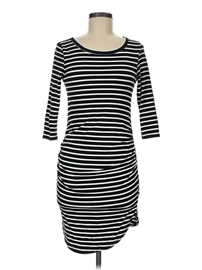 Pre-owned Heart & Hips Casual Dress In Black