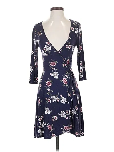 Pre-owned Heart & Hips Casual Dress In Blue