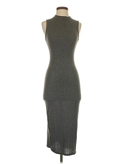 Pre-owned Heart & Hips Casual Dress In Gray