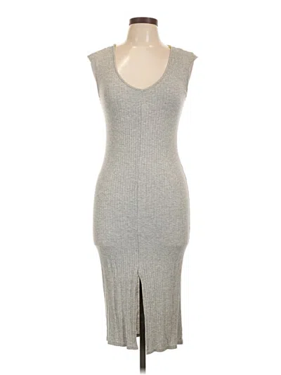 Pre-owned Heart & Hips Casual Dress In Gray