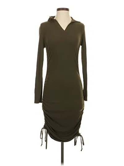 Pre-owned Heart & Hips Casual Dress In Green