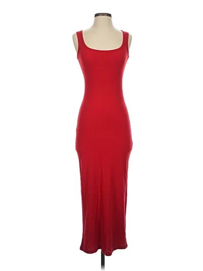 Pre-owned Heart & Hips Casual Dress In Red
